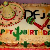 Торт для компании "DFJ"