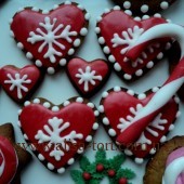 Печенье новогодней коллекции 2013 (сердце)