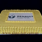 Торт для корпорации Renault